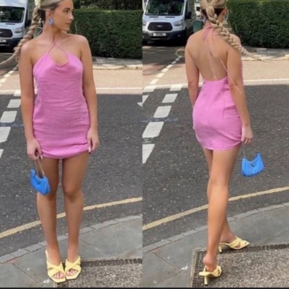 ZARA Yellow Pleated Strap Heeled Sandals – EU 39 / US 8 / UK 6 J-20 - Picture 2 of 9